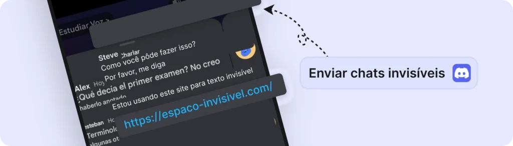 Espaço Invisível para discórdia